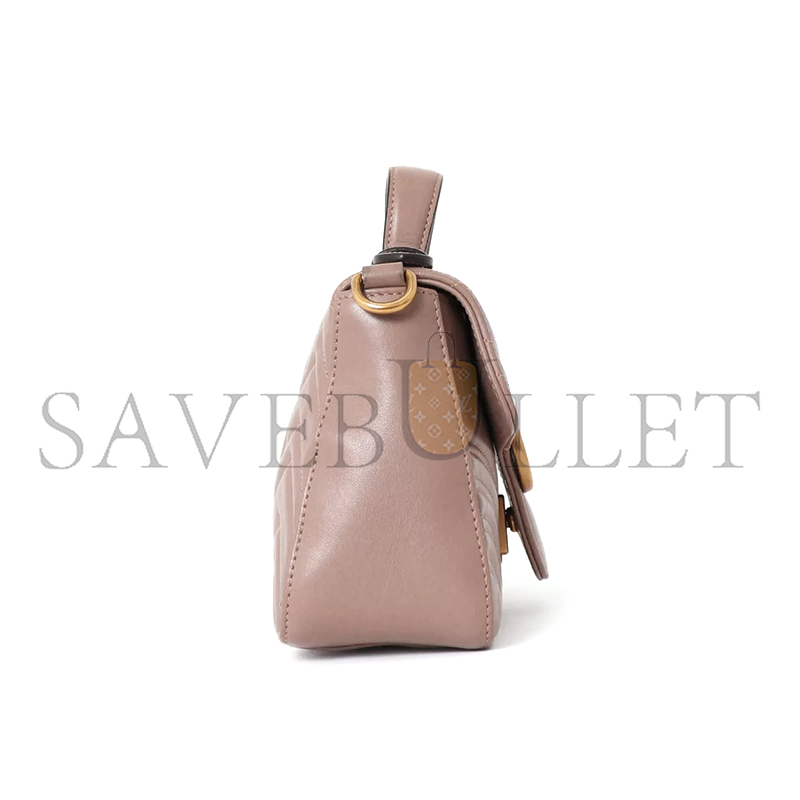 GUCCI GG MARMONT MINI TOP HANDLE BAG ‎‎547260 (21*15.5*8cm)